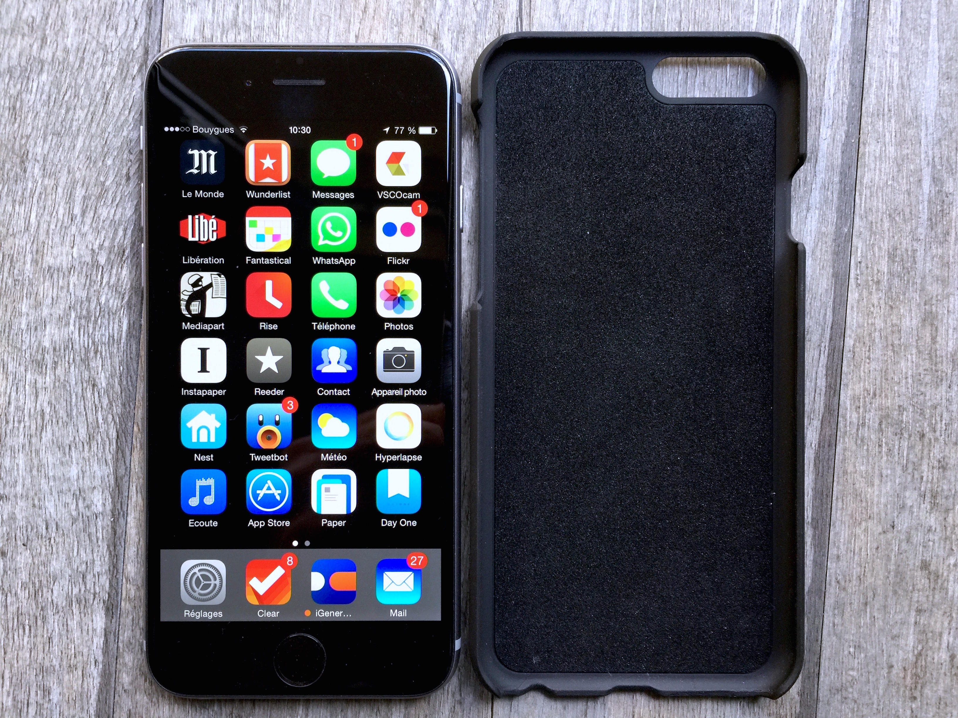 coque iphone 6 application