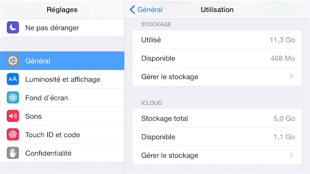 comment avoir plus d espace sur son iphone