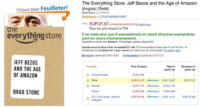 Amazon est le « Everything Store »… sauf quand il faut négocier des prix encore plus serrés avec ses fournisseurs.