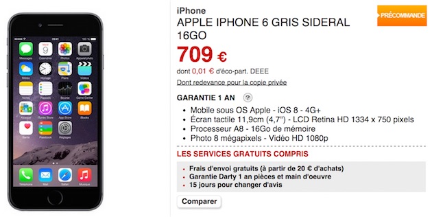 exemple facture iphone 6