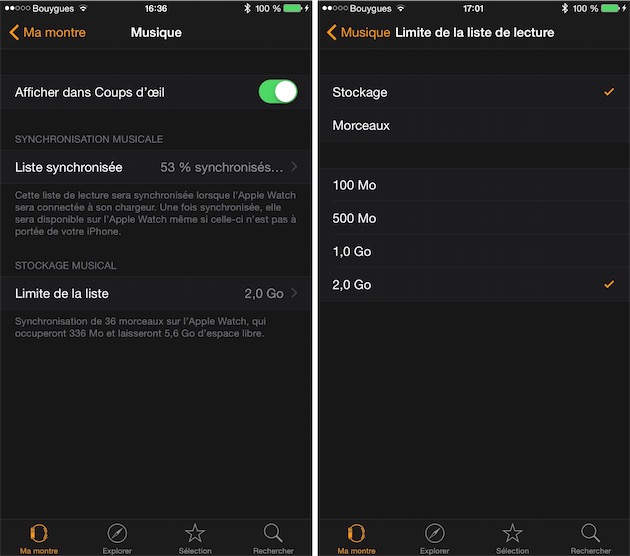 Apple watch ne online synchronise plus avec iphone