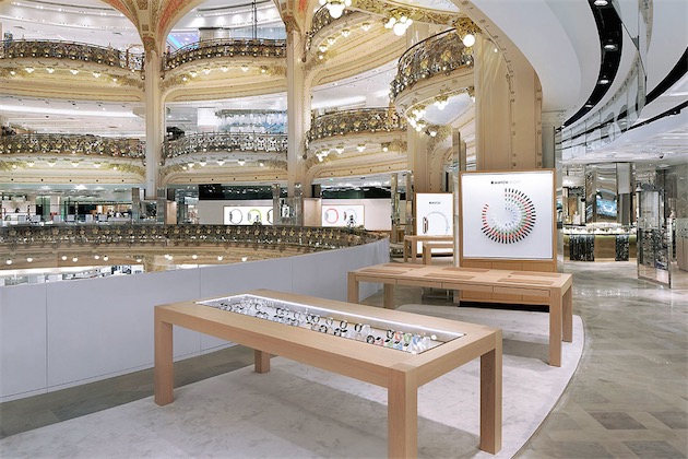 L'Apple Watch Shop aux Galeries Lafayette. Image Apple.