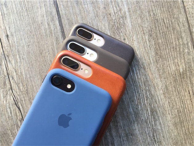 coque iphone 7 silicone bleu apple