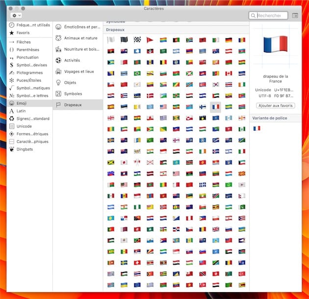 IOS 10 d'Apple: Le drapeau réunionnais dans les smiley drapeaux