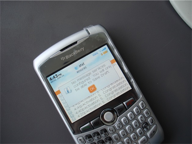 Un BlackBerry, courant 2007. — Photo Raj Taneja (CC BY-NC 2.0)