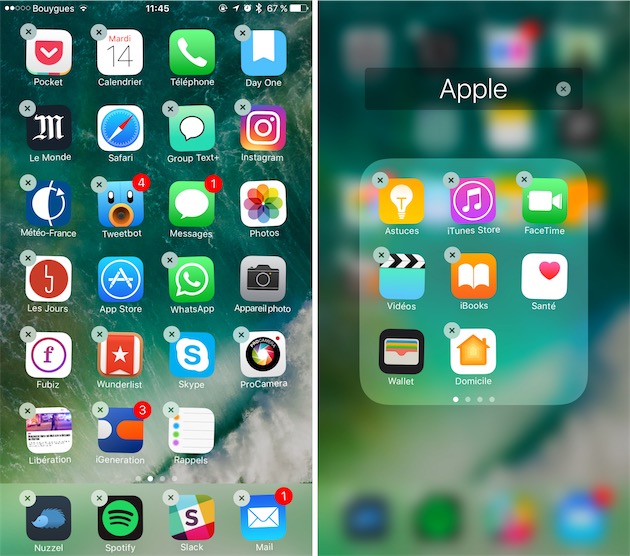 Ios 10 Comment Supprimer Et Restaurer Une App Apple