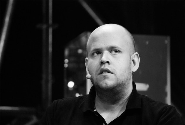 Daniel Ek, fondateur et CEO de Spotify. Image CC BY Magnus Höij.