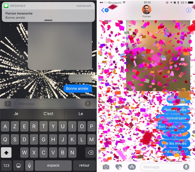 Ios 10 Toutes Les Nouveautes Dans Messages Igeneration