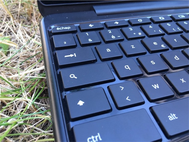 Tous les Chromebook sont fournis avec un clavier spécifique qui fait la part belle à la touche de recherche.