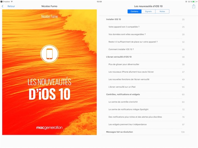 Avant de précommander notre nouveau guide, vous pouvez télécharger1 un extrait contenant notamment un guide d’installation d’iOS 10.