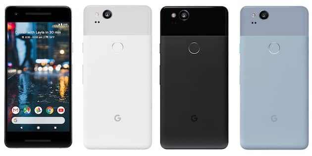 Pixel 2 standard, produit par HTC. Cliquer pour agrandir