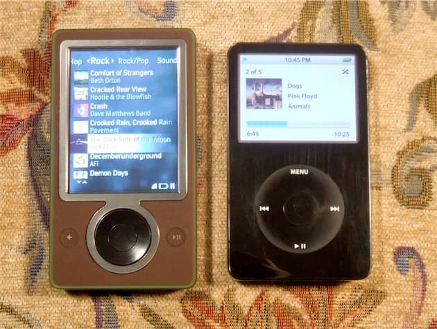 Zune contre iPod… le débat a fait rage en 2006 ! (non) Photo Travis Rigel Lukas Hornung (CC BY 2.0) Cliquer pour agrandir