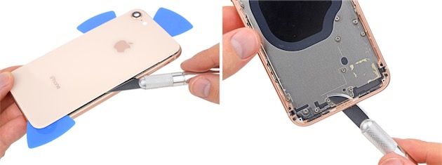 Remplacement Vitre Arrière iPhone 8 - 12