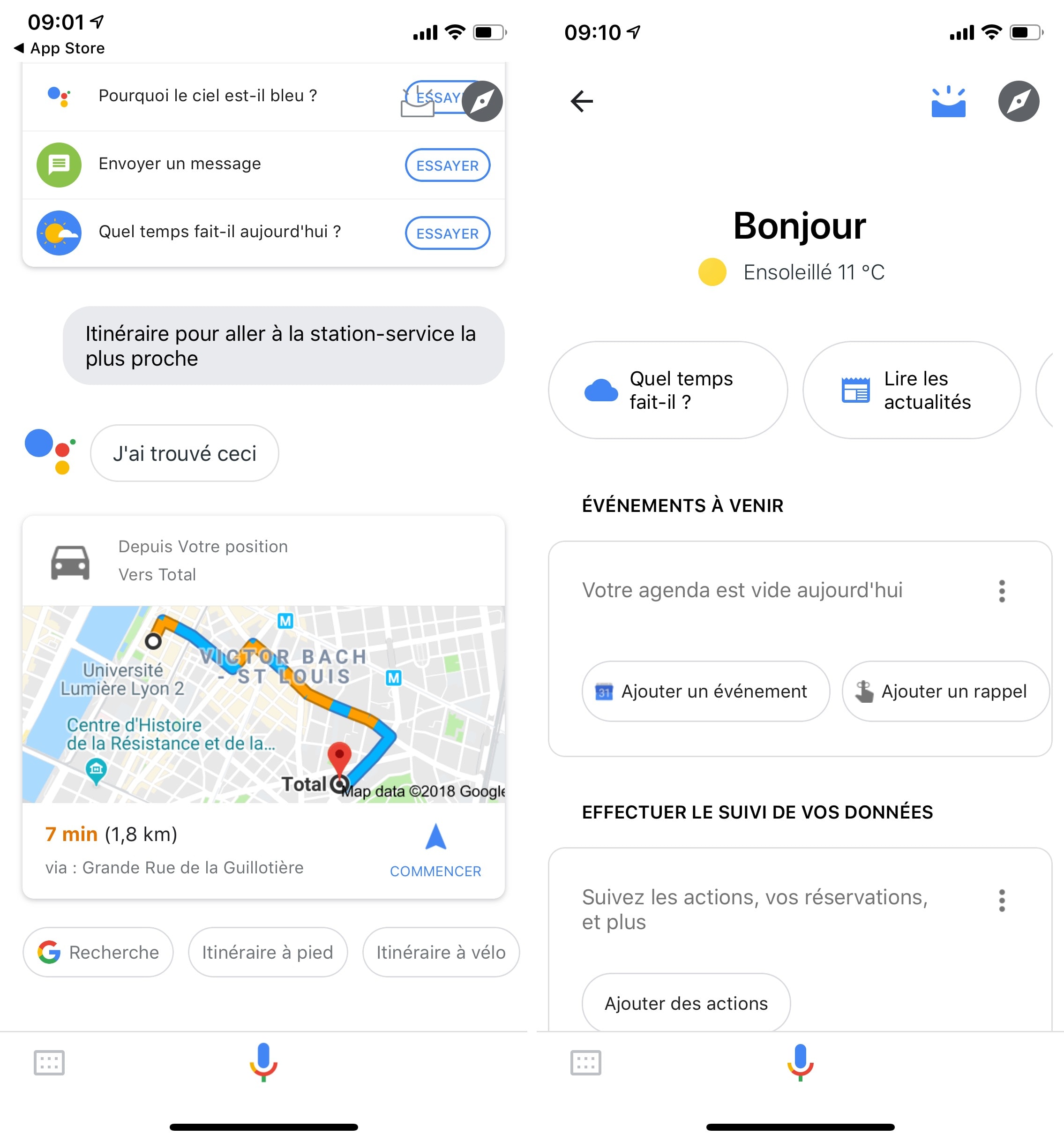 Code Temps D'écran Oublié Ios 12 Google rafraîchit l'interface de son Assistant | iGeneration