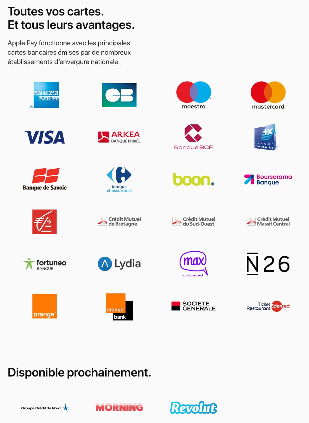 Cette Application N Est Pas Disponible Dans Votre Pays Apple Pay maintenant disponible au Crédit du Nord | iGeneration