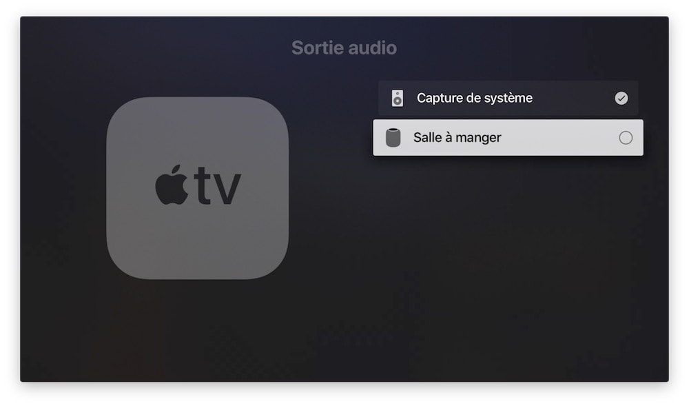 Comment utiliser le HomePod avec l'Apple TV