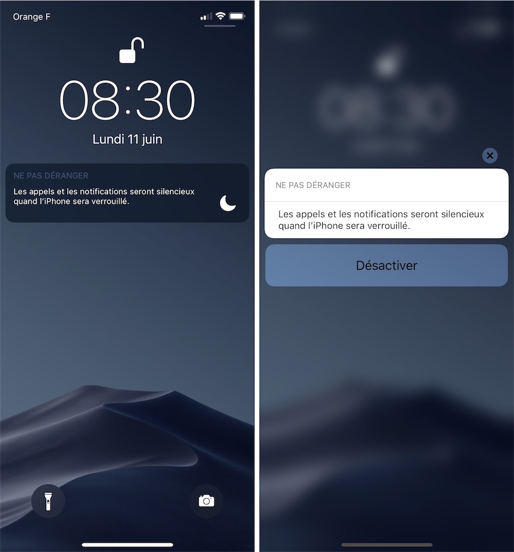A quoi sert le mode ne pas deranger sur iphone