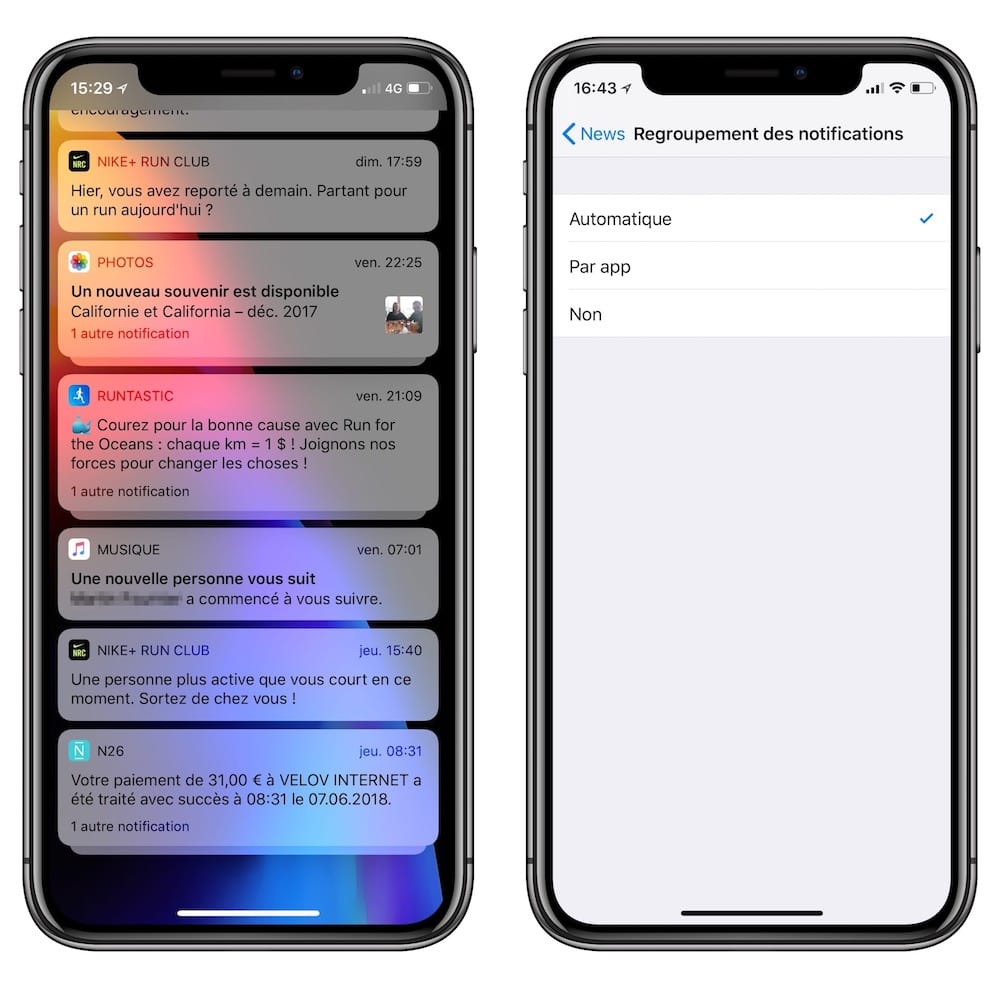 How to change message notification on iphone.