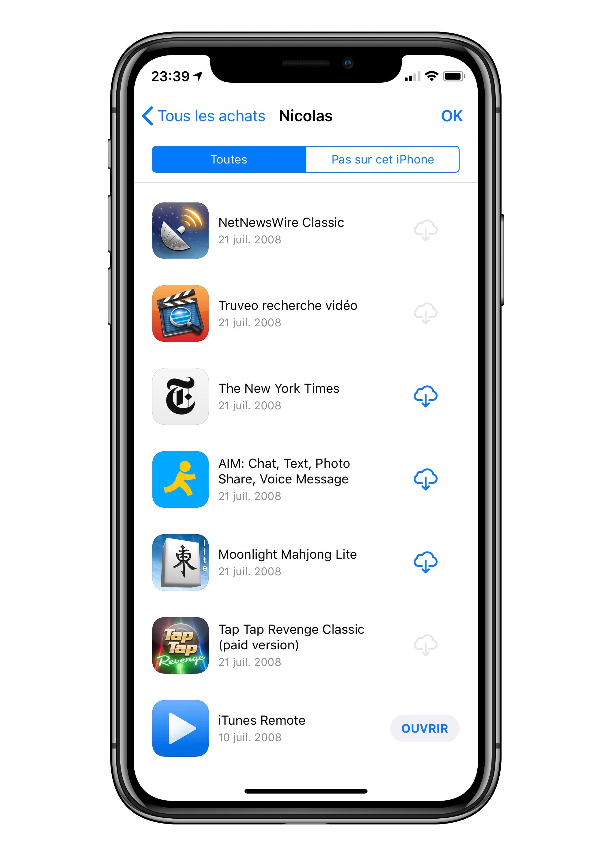 App Store Application Ne Se Telecharge Pas Qu'a-t-on téléchargé à l'ouverture de l'App Store ? | iGeneration