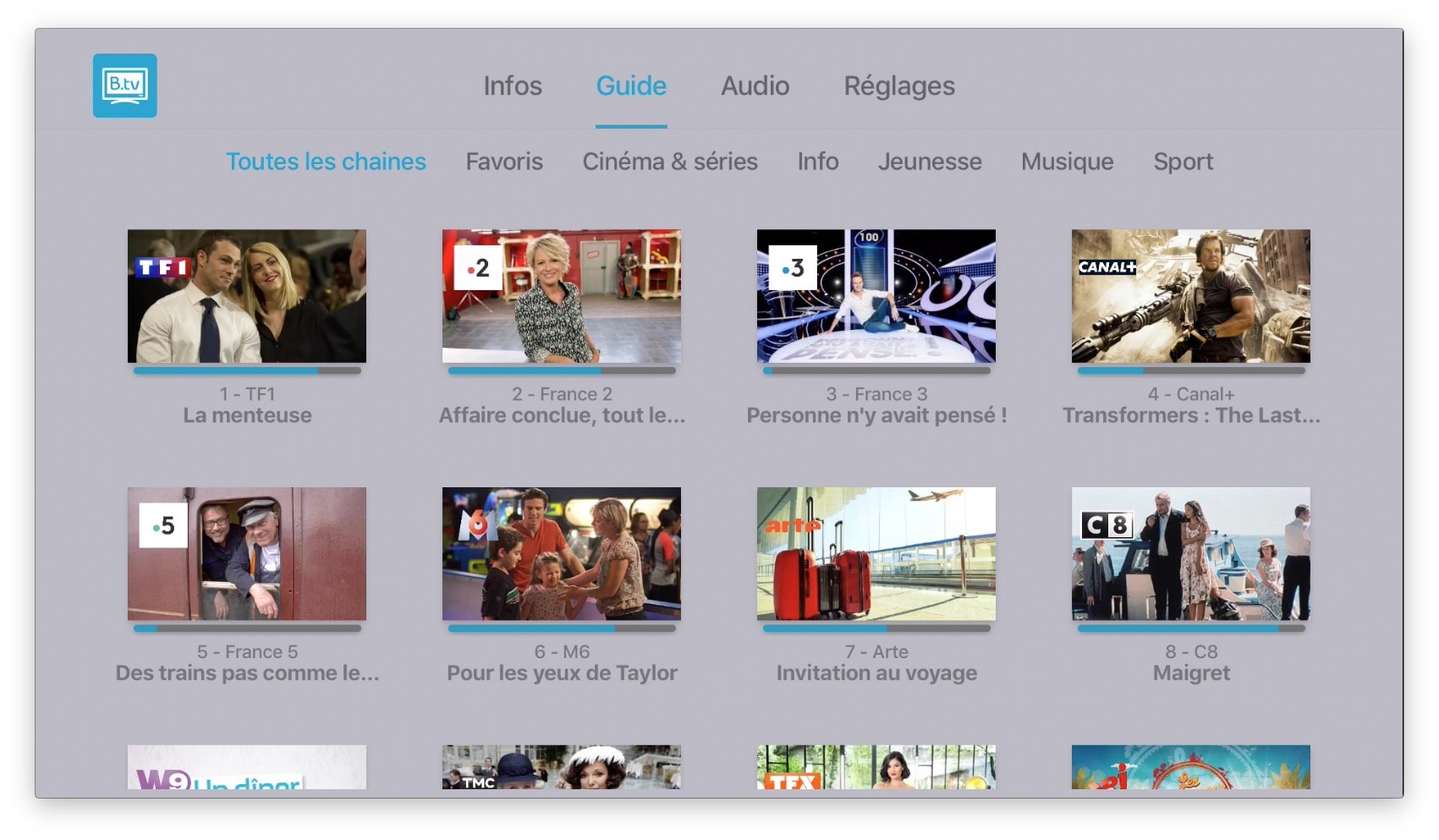 L'application B.tv Bientôt En Version Finale Sur Apple TV | IGeneration